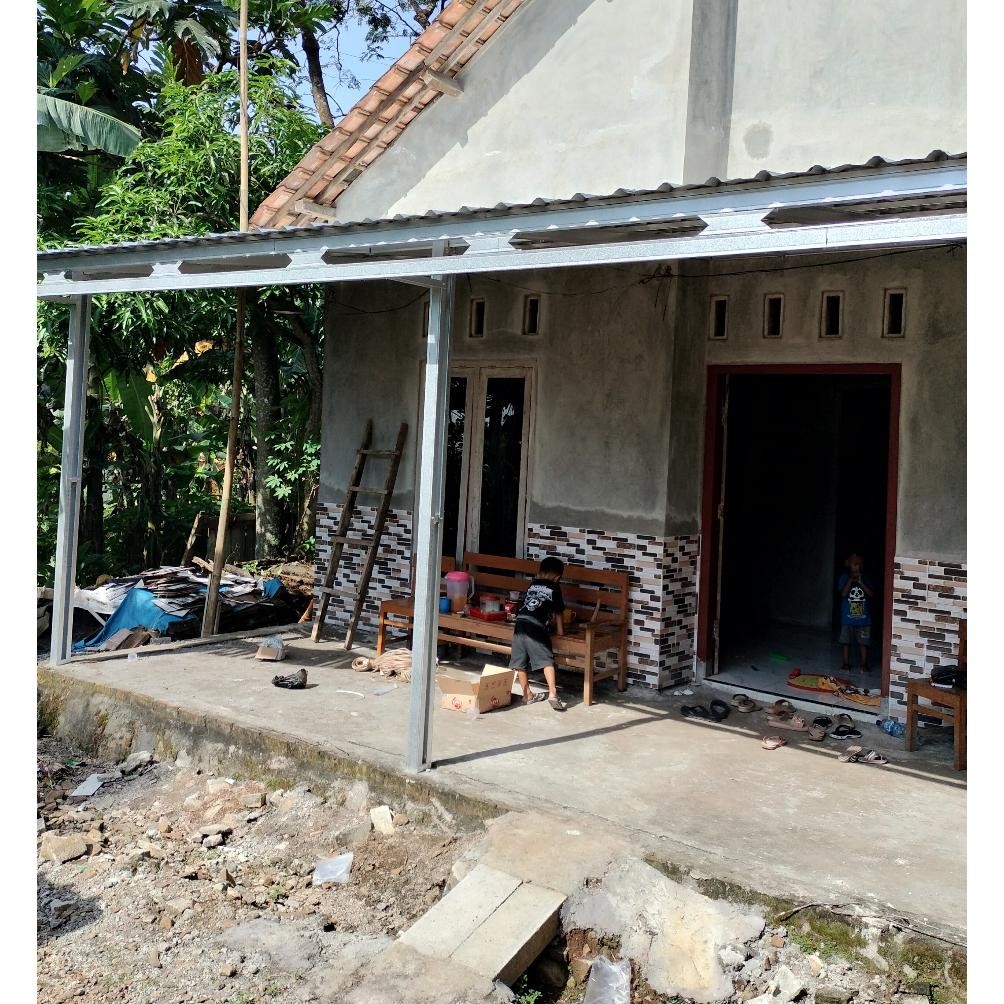 PROMOO ... Kanopi baja ringan atap spandek galvalum murah Boyolali