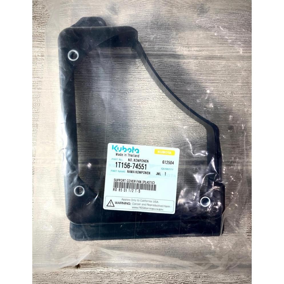 Kubota Support Cover Fan Rd85 Rd 85 Di 1/2 T-S 1T156-74551 Original Part Terlaris