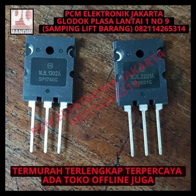 TERMURAH MJL1302A MJL3281A MJL1302 MJL3281 MJL 3281 1302 A ORIGINAL SEPASAN 