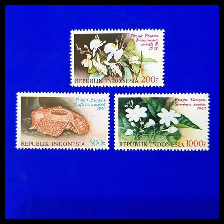 

TERBARU PRANGKO/PERANGKO INDONESIA. SERI BUNGA 1992. SET LENGKAP !!