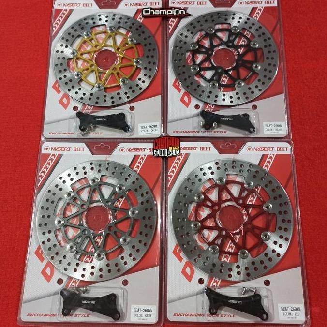 Piringan Cakram Depan Floating Nassert Beet 260mm Beat Scoopy FI ESP