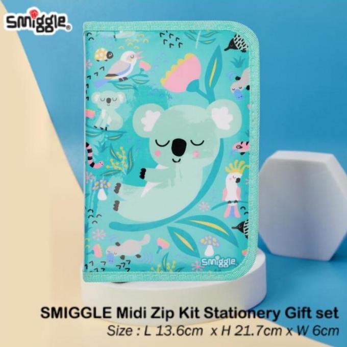 

NEW SMGLE MIDI ZIP KIT/PENCIL CASE SMGLE/SMGLE SHARK BUDZ