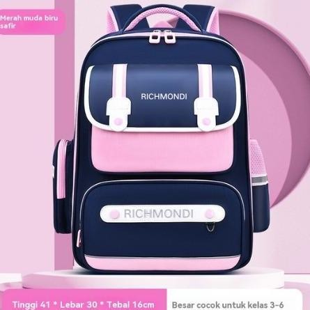 

Miliki Gaya Baru! Tas Sekolah Dengan Banyak Saku Untuk Berbagai Barang, Tahan Gores 0120 Ransel Backpack Fashion Tasse Kolah Wanita