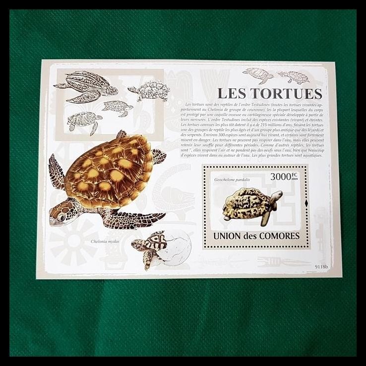 

TERMURAH PERANGKO/ PERANGKO TEMA BINATANG ~ LES TORTUES , GEOCHELONE PARDALIS !!!!