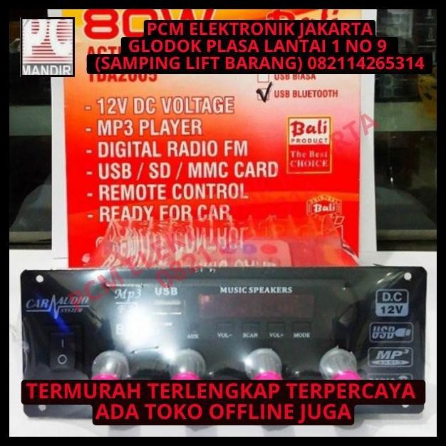 TERBARU KIT POWER AMPLIFIER SPEAKER AKTIF ACTIVE STEREO 12V BLUETOOTH MOBIL 