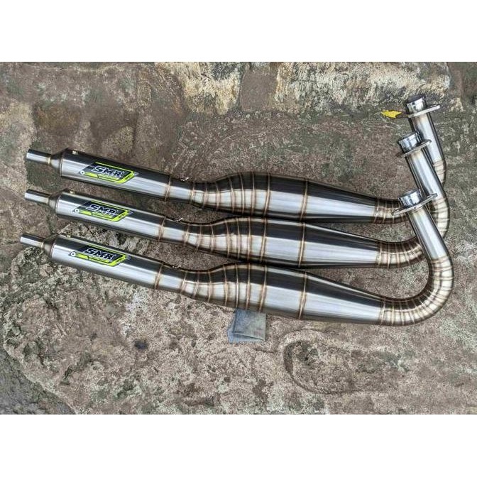 Knalpot Kolong Phyton RX King SMR Jogja Full Stainles