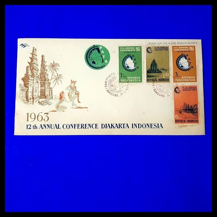 

HOT DEAL PRANGKO INDONESIA 1963. SHP PACIFIC AREA TRAVEL ASSOCIATION CONFERENCE !!!!!!
