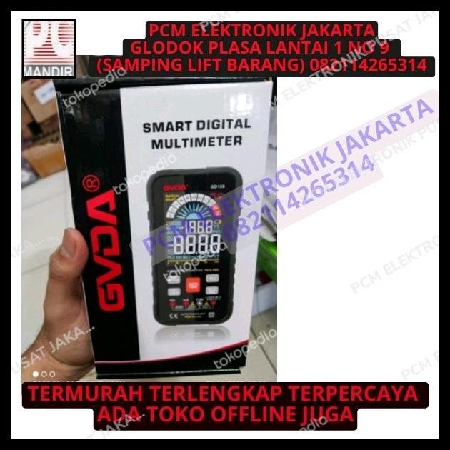 TERMURAH MULTI METER MULTIMETER MULTITESTER GVDA SMART DIGITAL GD128 GD 128 