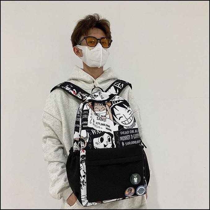 

Diskon Tas Ransel Sekolah Anak Sd Laki Laki Perempuan One Piece Luffy Premium