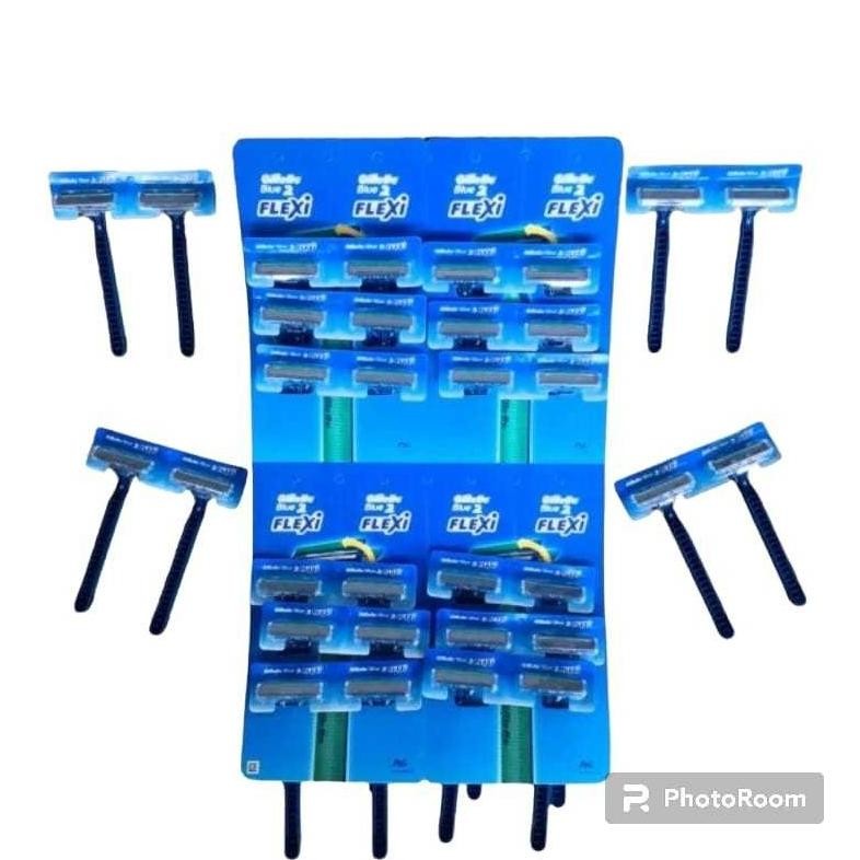 Gillette Pisau Cukur Blue 2 Flexi Isi 24
