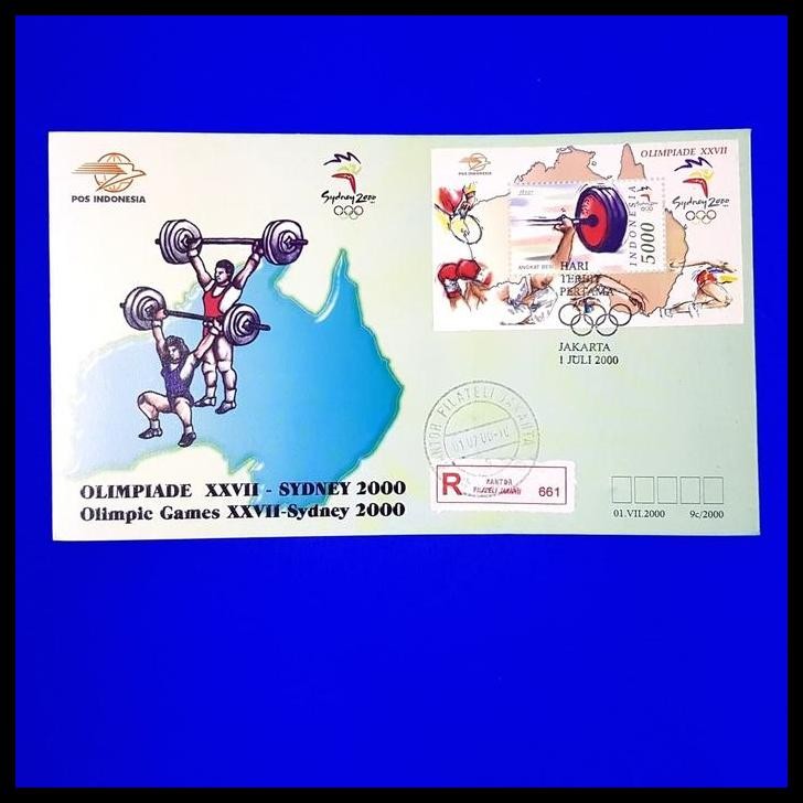 

BEST DEAL PERANGKO/PRANGKO INDONESIA. SHP SS OLIMPIADE XXVII - SYDNEY 2000 !!!!!