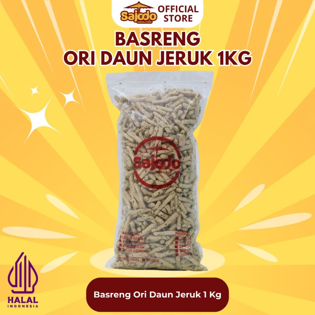 

[Flash Sale] Basreng Ori Daun Jeruk 1 Kg Tanpa Pengawet