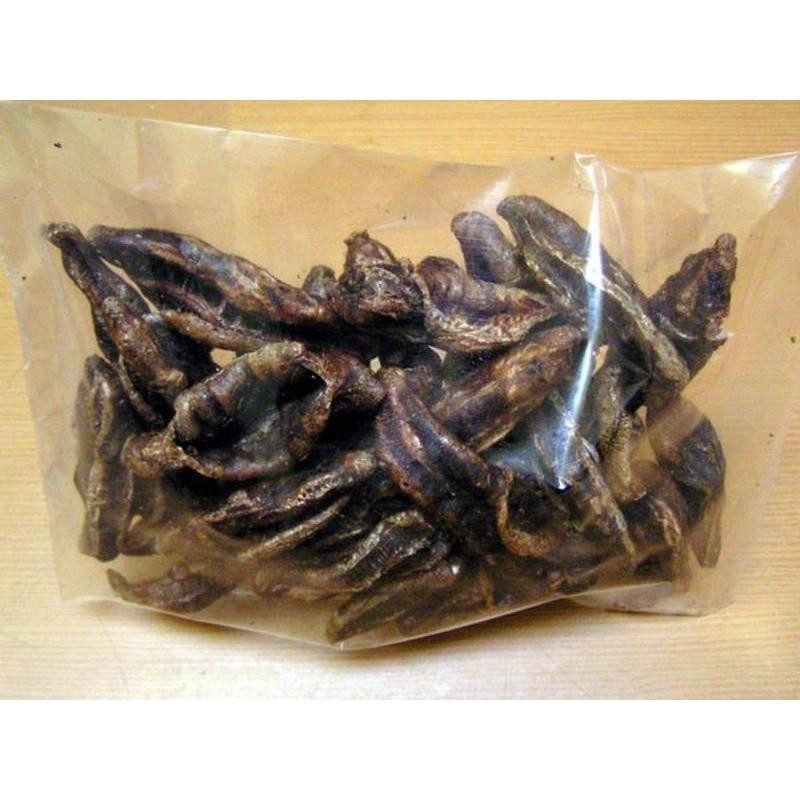 

[250Gram] Kerupuk Teripang Hitam Siap Makan - 250Gram / Keripik Tripang Terung Blonyo Gurih Renyah / Timun Laut Matang / Oleh - Oleh Khas Kenjeran