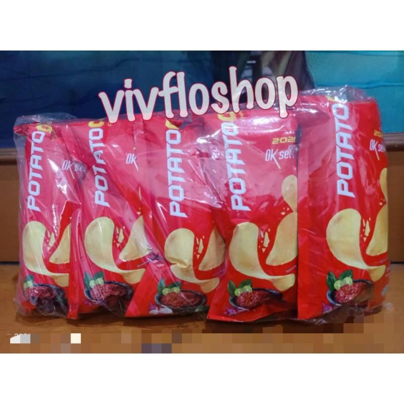 

Keripik Kentang Potatoq Chips (Kemasan Isi 10)