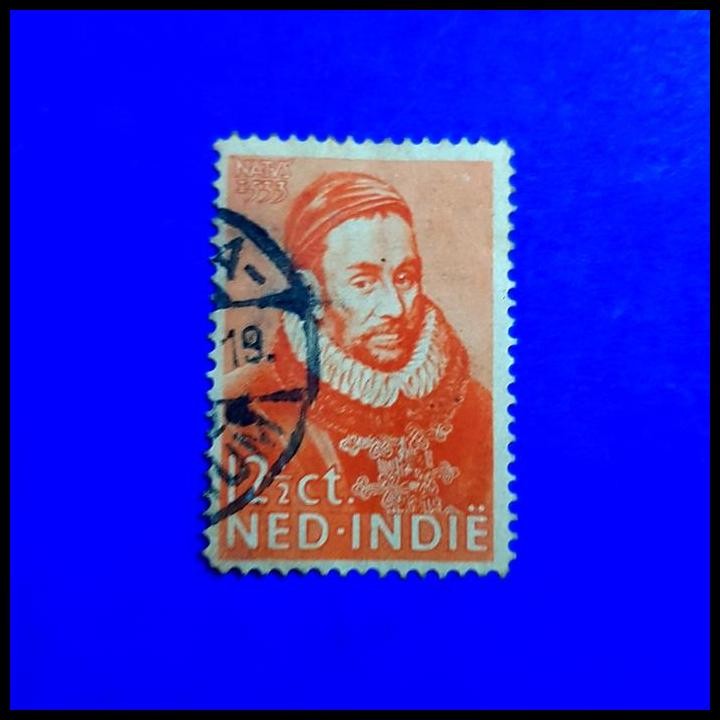 

GRATIS ONGKIR PRANGKO NED INDIE 1933 MENGENANG PANGERAN WILLEM I. USED !!!!!!