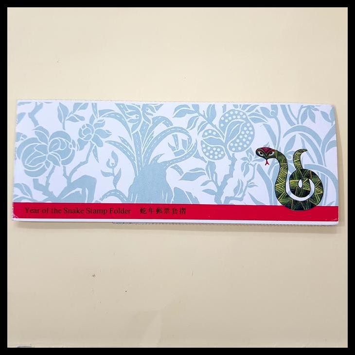 

TERBARU PRANGKO HONG KONG, CHINA 1989. YEAR OF SNAKE STAMP BOOKLET ZODIAC