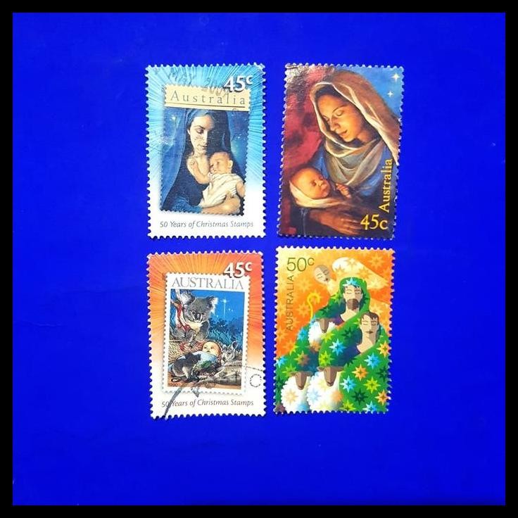 

TERMURAH PERANGKO/PRANGKO CHRISTMAS BEDA TAHUN DARI AUSTRALIA !!!!