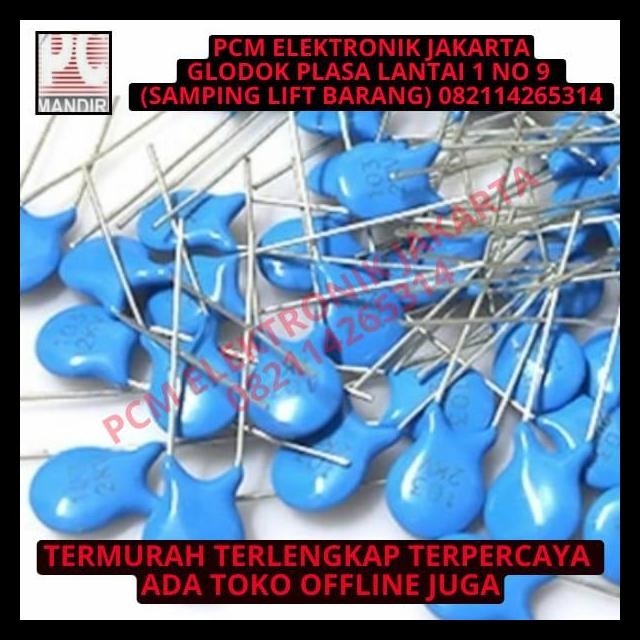 GRATIS ONGKIR KAPASITOR CAPACITOR MILAR KERAMIK BIRU 151 2KV 150PF 151 PF 2000V 