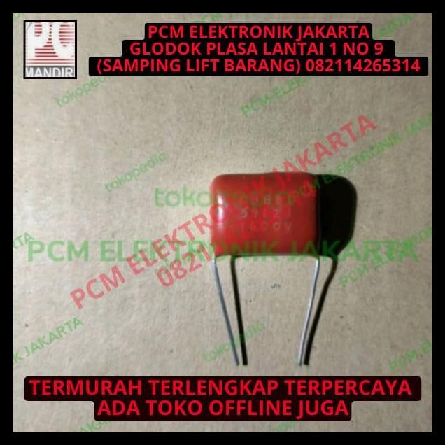 TERMURAH KAPASITOR CAPACITOR MILAR 912 9N1 9.1NF 9.1 NF 1600V 1600VOLT 1.6KV 