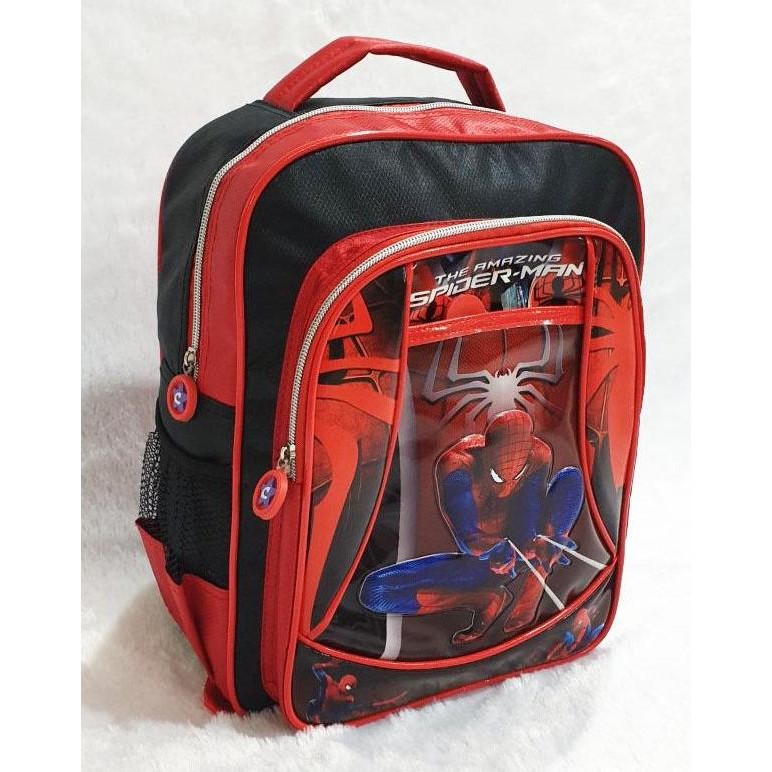 

Miliki Tas Murah Tas Anak Sekolah Tk & Pg Bahan Saten - Spiderman Soft Timbul