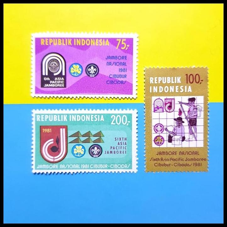 

HOT DEAL PERANGKO/PRANGKO INDONESIA.1981. TEMA PRAMUKA. JAMBORE NASIONAL !!