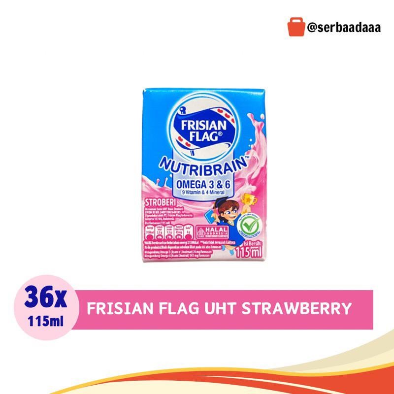

Cri Frisian Flag Susu Uht Nutribrain 115Ml X 36 Pcs | Kartonan