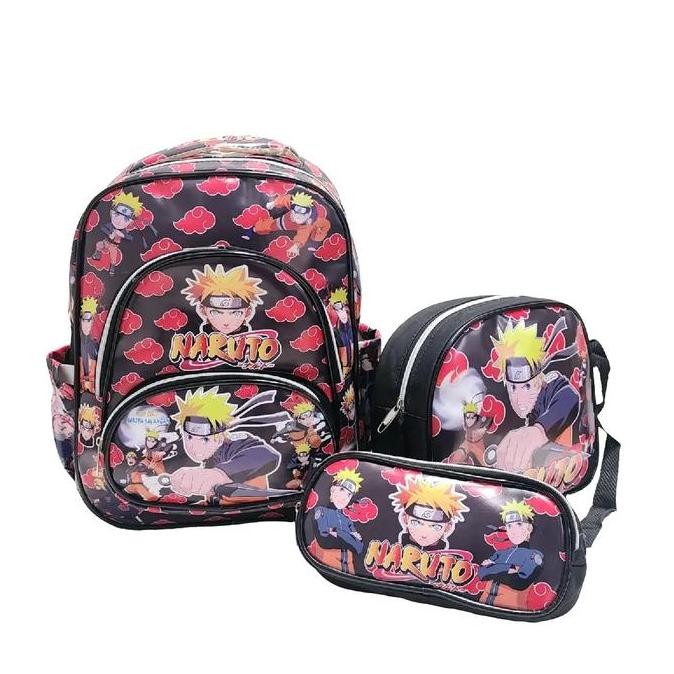 

Diskon Tas Ransel Sekolah Pg Tk Motif Naruto - 3 In 1 Anak Fashion