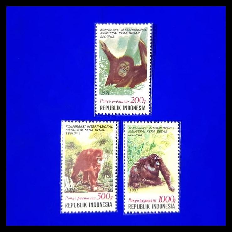 

DISKON PERANGKO/PRANGKO INDONESIA. 1991. KONPERENSI INTERNASIONAL KERA BESAR !!