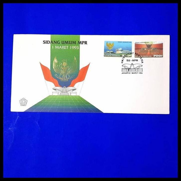 

BEST DEAL PERANGKO/PRANGKO INDONESIA. SHP SIDANG UMUM MPR 1 MARET 1993 !!!!!!