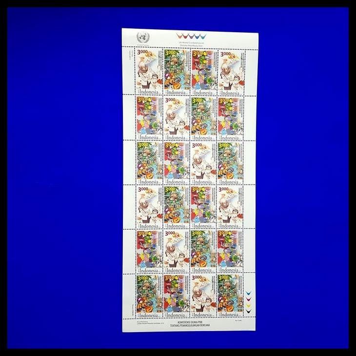 

BEST DEAL PRANGKO KONFERENSI DUNIA PBB PENANGGULANGAN BENCANA. FULLSHEET !!!!!