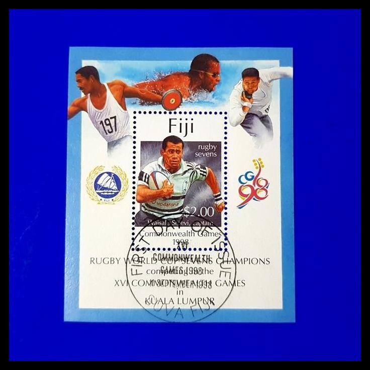 

TERBARU PRANGKO SS 16TH COMMONWEALTH GAMES, MALAYSIA DARI FIJI. KAT. $5.00 !!!!!!