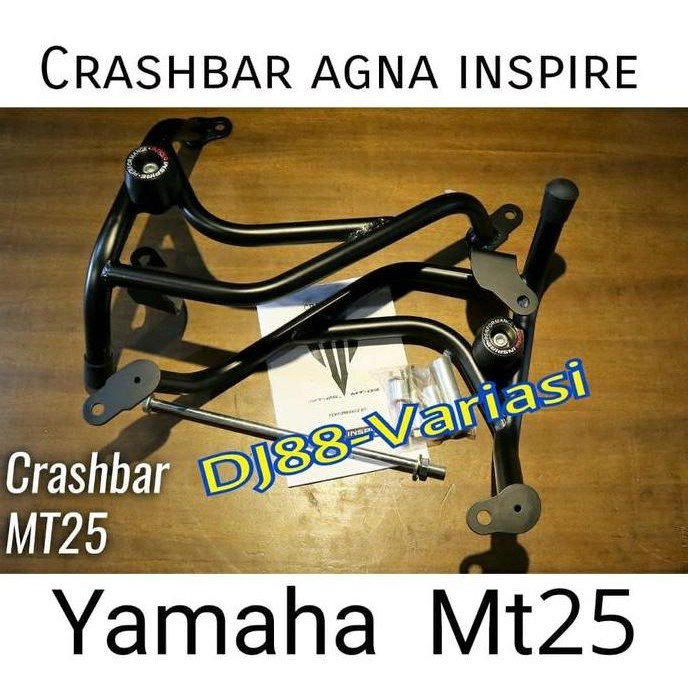 Crashbar Agna Mt25 Body Slider Mt25 Pelindung Mesin Engine Guard Body