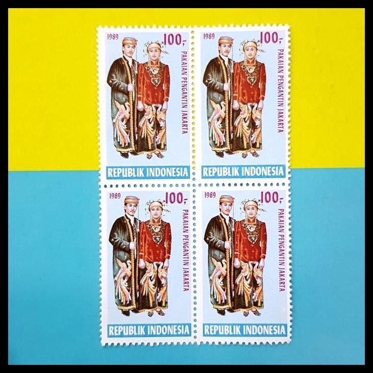 

BEST DEAL PRANGKO INDONESIA. PAKAIAN PENGANTIN DARI JAKARTA. BLOK-4. MNH !!!!!!