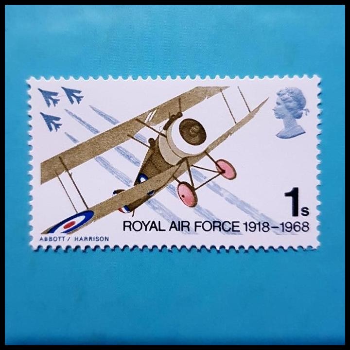 

TERBARU PRANGKO INGGRIS. ROYAL AIR FORCE 1918-1968. MNH !!!!!!