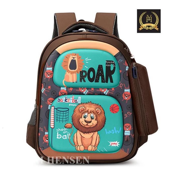 

Spesial Tas Ransel Fashion Anak Sekolah Unisex 3D Kualitas Premium Import Yh1018 Perempuan Dan Laki - Laki Motif Timbul