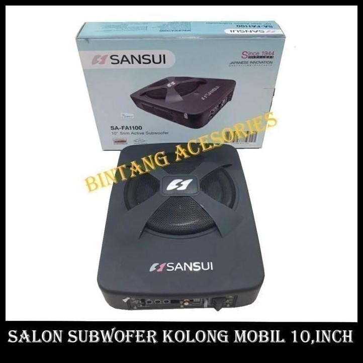 TERMURAH SALON SPEKER SUBWOPER KOLONG MOBIL IGNIS UNIVERSAL 