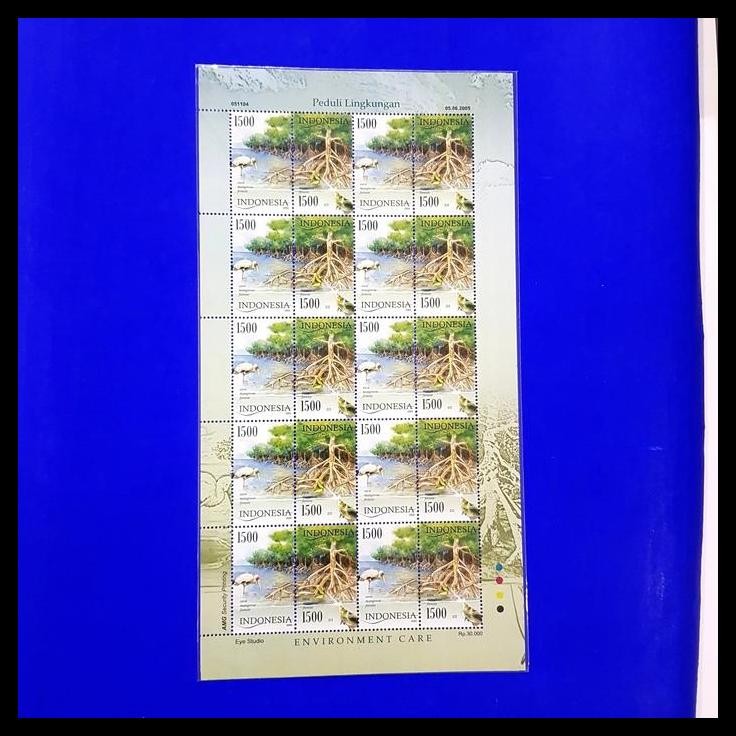 

TERBARU PRANGKO INDONESIA 2005. PEDULI LINGKUNGAN FULLSHEET !!!!!