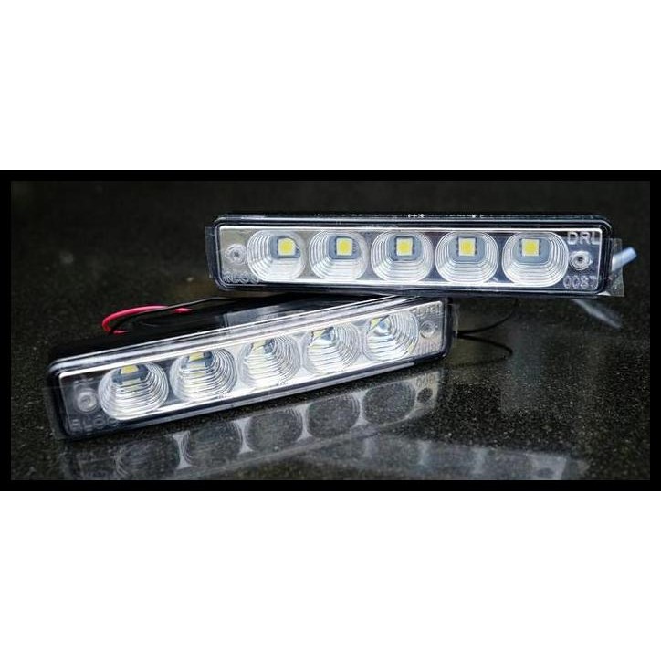 BEST DEAL LAMPU LED DRL 5TITIK MATA BESAR 