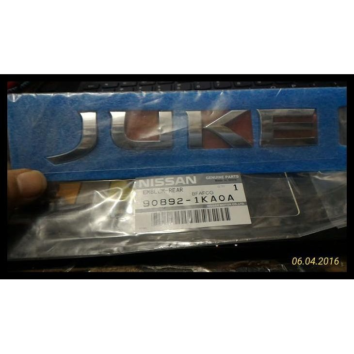 BEST DEAL EMBLEM LOGO TULISAN BAGASI JUKE NISSAN 