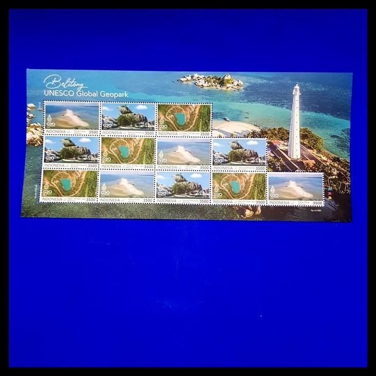 

TERMURAH PERANGKO/PRANGKO G20 INDONESIA 2022 BELITONG UNESCO GLOBAL GEOPARK !