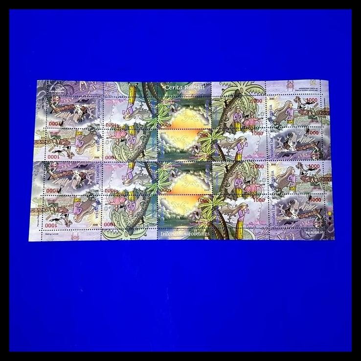 

TERMURAH PERANGKO/PRANGKO CERITA RAKYAT AJI TATIN, KALIMANTAN TIMUR. MINISHEET