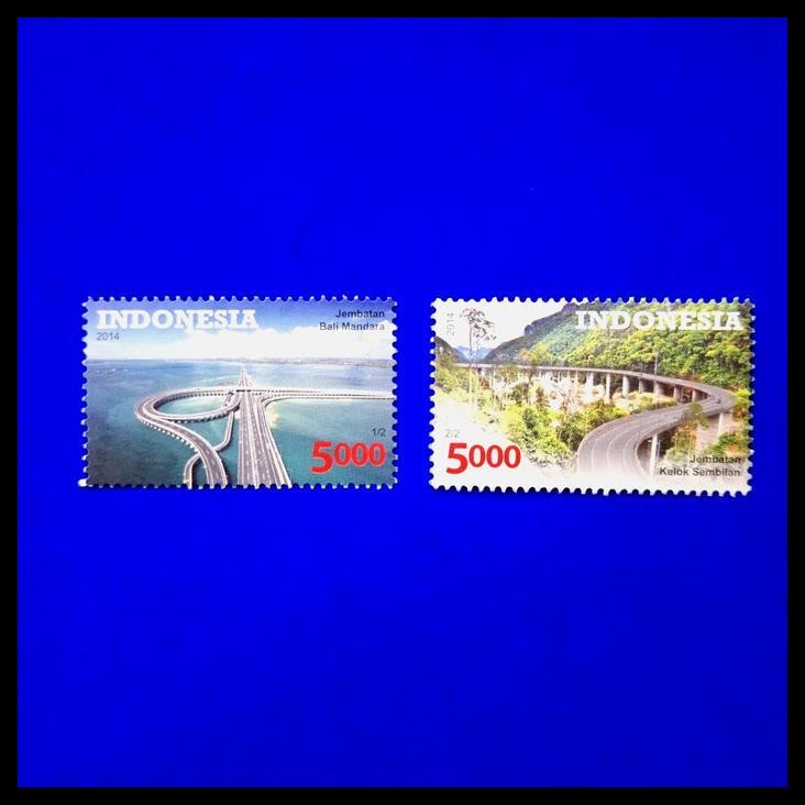 

TERBARU PRANGKO INDONESIA. 03.12.2014. JEMBATAN BALI MANDARA & JEMBATAN KELOK SEMBILAN. SET LENGKAP (2V) !!!!!!