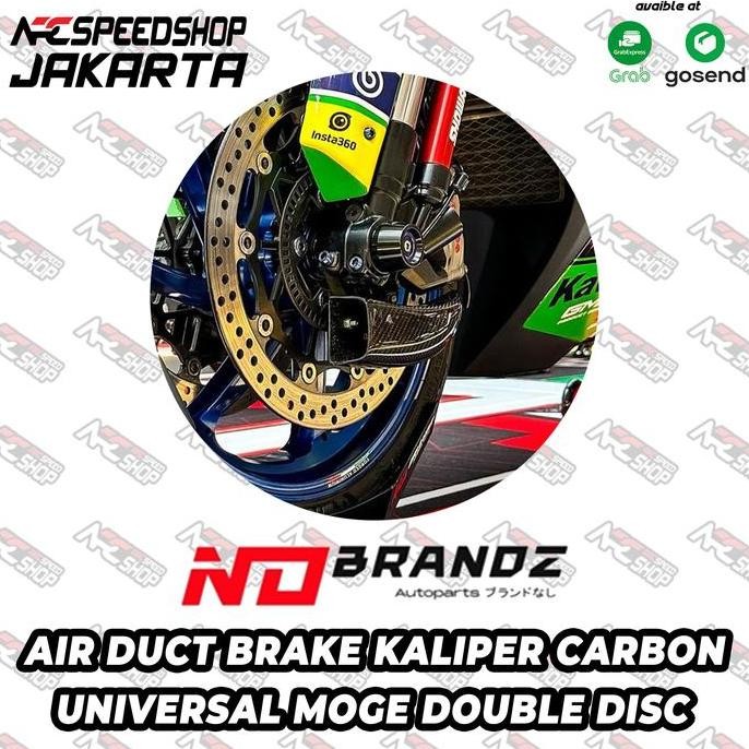 Budi Santoko - Pendingin Kaliper Nobrandz Air Duct Brake Cooler Carbon Kevlar No Brandz Universal Mo