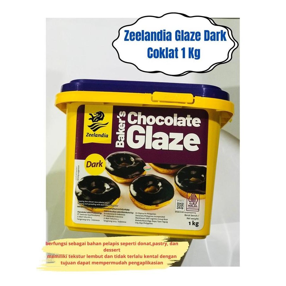 

yang dicari] ZEELANDIA GLAZE COKLAT 1 KG
