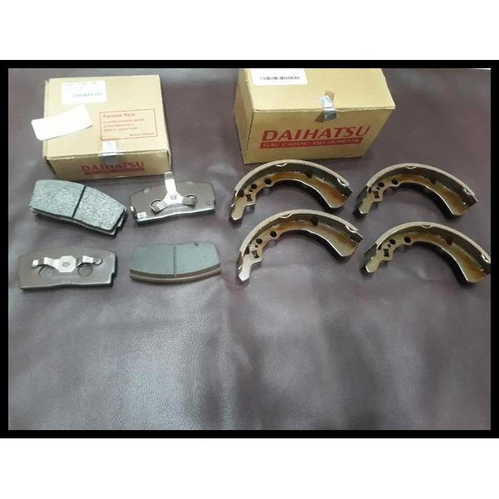 GRATIS ONGKIR KAMPAS REM DEPAN ZEBRA 1.3 - 1.5 DEPAN + BELAKANG ASLI 