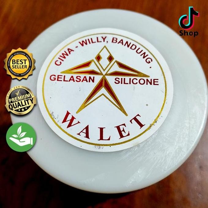 Ready stock] GELASAN CIWA WILLY WALET EDISI YANG FULL SILICON ORIGINAL BANDUNG / SIZE 0.22 / 6000 YA