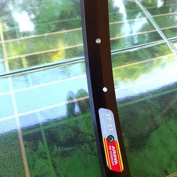 Velg Rims Sepeda 26 26" Mtb Federal Araya Lubang Hole 36 Alloy Silver Kualitas Terbaik Harga Termura