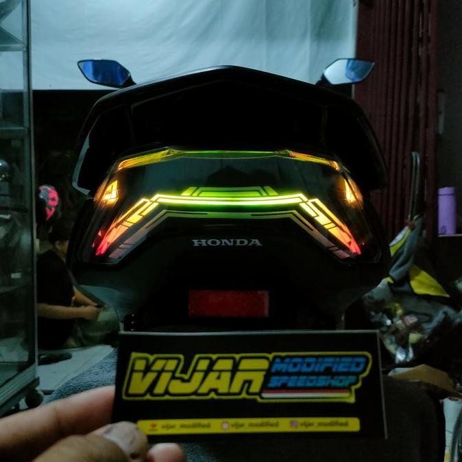 stoplamp new pcx160 custom / stoplamp pcx160 custom running