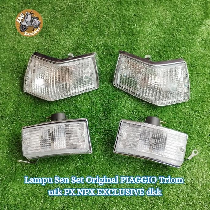 Lampu Sen Set Orinal PIAGGIO Triom utk PX NPX EXCLUSIVE dkk