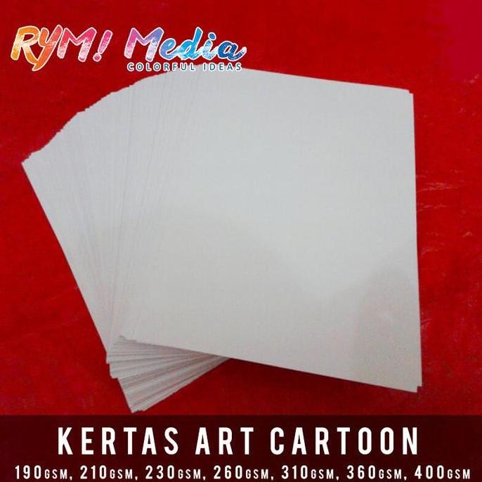 

TERLARIS! Kertas Art Cartoon 210gsm A4 (1 Rim/500 lembar)